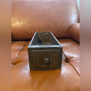 Vintage Wooden Drawer Box